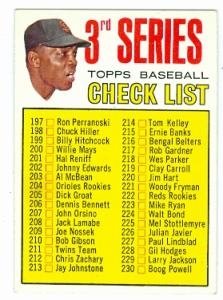 Willie Mays baseball card 1966 Topps #191 (San Francisco Giants)