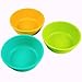 Re-Play 12 oz. Toddler Bowls Set of 3 - Kids Deep-Walled, Durable & Reusable Snack and Meal Bowls, Dishwasher & Microwave Safe, BPA-Free, Made in USA from Recycled Plastic, Aqua Asst
