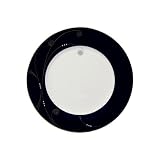 Royal Doulton Trendsetter 9-inch Black Accent Plate
