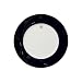 Royal Doulton Trendsetter 9-inch Black Accent Plate