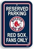 Boston Red Sox Reserved Parking Sign