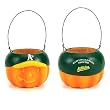 Oakland Athletics MLB Halloween Pumpkin Candy Bucket (5.5")