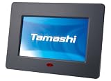 Tamashi - CP 7 - Cadre photo num&eacute;rique 7" - R&eacute;solution 480 x 234 - 16:1 - Lecteur SD/MMC/MS - Noir