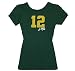 Green Bay Packers Aaron Rodgers Royal Player Ladies T-Shirt