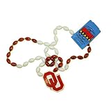 Oklahoma Sooners Football Beads & Plastic Medallion