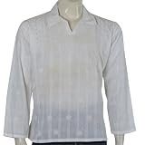 Mens Long Sleeve Casual Cotton Shirt Kurta India Chest 36 inches (gck072)