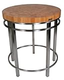 John Boos & Co. Oasis Island Kitchen Table - MET-OA32