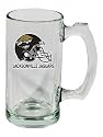 Jacksonville Jaguars Beer Mug: 13oz Glass Sports Tankard