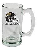 Jacksonville Jaguars Beer Mug: 13oz Glass Sports Tankard