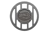 NCAA Florida Gators Sports Round Cast Iron Branding Grill Iron Accessory