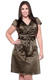 41V6FtY3IIL. SL160  Torrid Plus Size Olive Military Shirt Dress