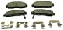 Monroe CX787 Ceramic Premium Brake Pad