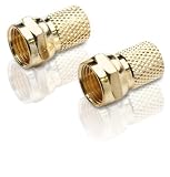 Philips SWV2028W/17 Twist On RG6 F Connectors