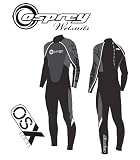 (Osprey) Mens OSX Full Wetsuit Chest 35 160-166cm (Black/Grey) (Osprey) Mens OSX Full Wetsuit Chest 35 160-166cm (Black/Grey)