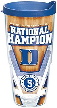 Duke Blue Devils NCAA 2015 National Champions 24 oz Tumbler with Lid