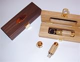 Morgan Ash/Gold 1 Gb USB Flash Drive