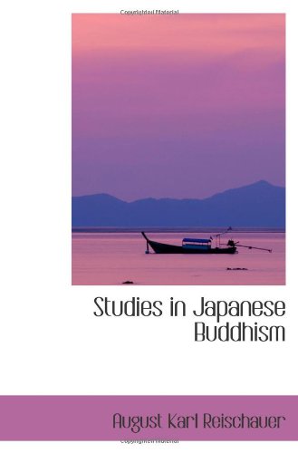 Studies in Japanese Buddhism