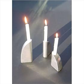 Ginkgo's George Schmidt Designed Contemporary Candle Holder (3PC Set) by Ginkgo