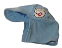 TOPOLINO Baby Mütze - türkis / Druck - Nackenschutz