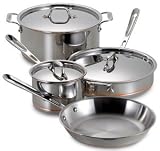 All-Clad Copper Core 7-Piece Cookware Set