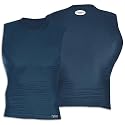 Player's Edge Big Kids Sleeveless Compression Shir ( sz. L, Navy )