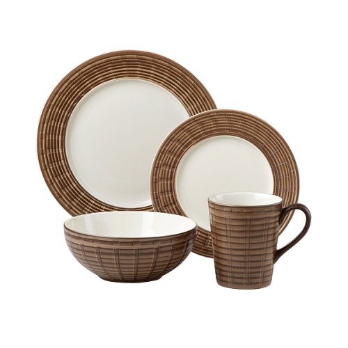 Pfaltzgraff "Shadowbox Latte" Dinnerware Set, 16 pc.