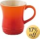 Le Creuset マグカップS オレンジ 910072-01-09