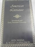American literature, nineteenth and early twentieth centuries
