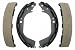 Aimco R631 Standard Rear Drum Brake Shoe Set
