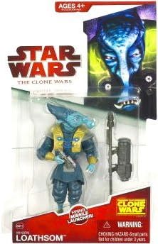 Hasbro Star Wars Clone Wars 2009 General Whorm Loathsom Action Figure CW15