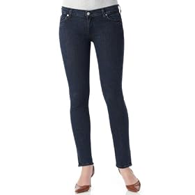 Buy 7 For All Mankind Jeans, Lexie Petite Gwenevere with Clean Pocket Dark Minnet Wash by 7 For All Mankind