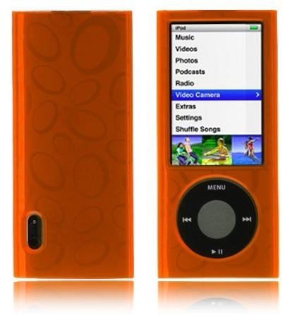 Katinkas Silikon Cover f&uuml;r Apple iPod nano 5G orange Preisvergleich