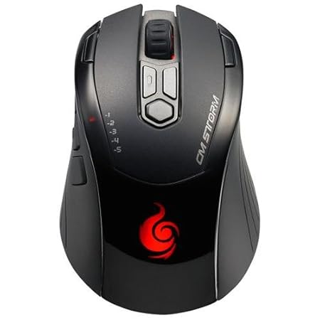 CoolerMaster CM Storm Inferno - Ratón para juegos con USB, color negro