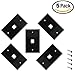 iMBAPrice 1 Port Keystone Jack Wall Plate 1-Gang - Black (Pack of 5)