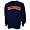 Illinois Fighting Illini Navy Vertical Arch Long Sleeve T-shirt