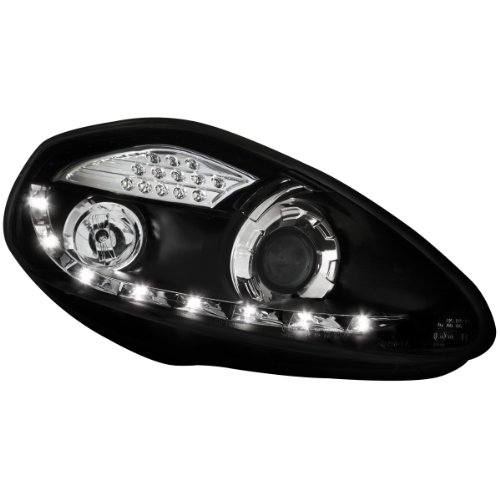 Dectane SWFI03GXBL Dayline Scheinwerfer Fiat G.Punto 05-09 _ TFL-Optik _ black Preisvergleich