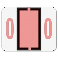 Smead Color-Coded Numeric Label, 09, Pink, Roll (67370)