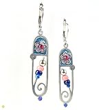 Beaded Flower Earrings from the Artazia Collection #456 GE OE