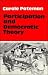 Book Participation and Democratic Theory (Structural Analysis in the Social Sciences)