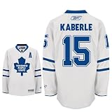 KABERLE #15 Toronto Maple Leafs RBK Premier NHL Hockey Jersey by Reebok (NHLPA Certified Custom Sewn Authentic Twill)