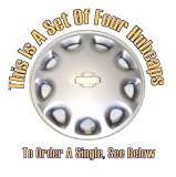Set of Four Replica 1994 - 1996 13 inch Nissan Sentra and Nissan 200SX Hubcaps - Wheel Covers