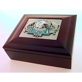 Miami Dolphins Jewelry Gift Box thumbnail