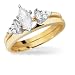 1/4 ct dtw solitaire wrap