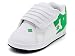 DC SHOE(ディーシーシュー) TODDLER'S COURT GRAFFIK VELCRO 2 SN(トドラーズコートグラフィックベルクロ2SN) 301779 ホワイト/グリーン/ブラック