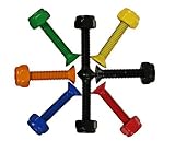 Sporting Goods : Enjoi Colorful Little Buddies Phillips Head Skateboard Hardware - 1 Inch