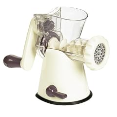 Lurch 10250 Drehwolf mit Geb�ckvorsatz aubergine / creme