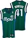 Dirk Nowitzki Jersey: adidas Green Replica #41 Dallas Mavericks Jersey - Large
