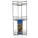 Interdesign Corner Tower Wire Shelf - Satin