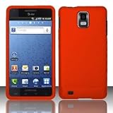 Orange Premium Design Rubberized Feel Protector Hard Cover Case for Samsung ....