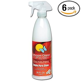 Seaside Naturals Bathroom Cleaner, 24.5-Ounces (Pack of 6)